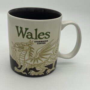 Starbucks Coffee Collector Series Cymru Wales Mug Cup 2013